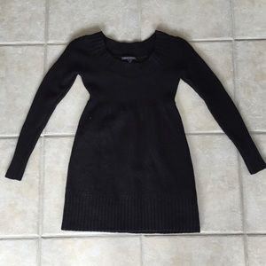 Banana Republic black wool dress sz XS