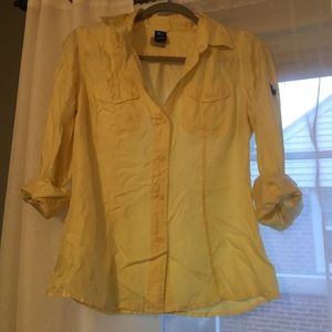 gap silk cargo shirt