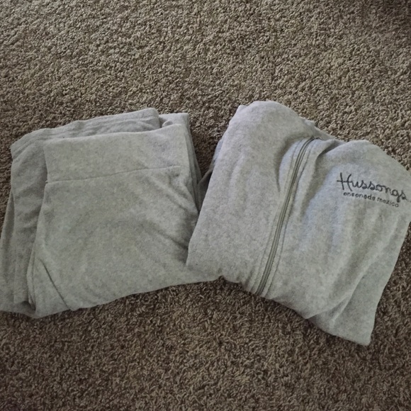 Hussongs Grey Sweatsuit