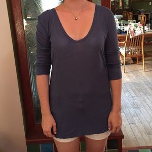 Blue James Perse tunic