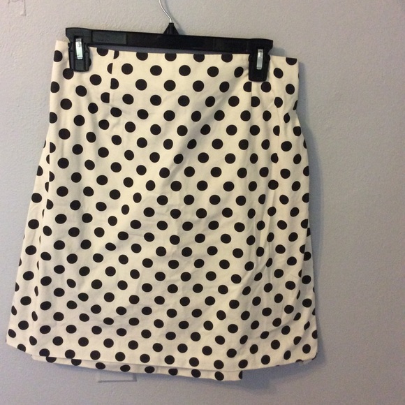 J. Crew Polka Dot Tie Skirt - Picture 2 of 4