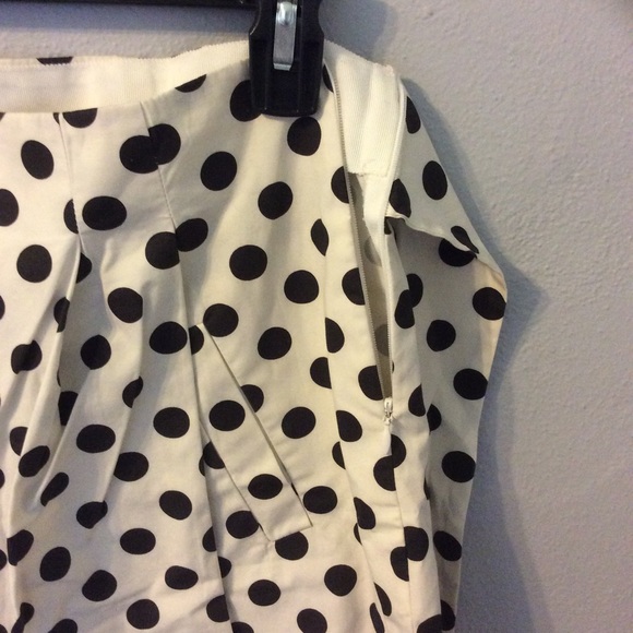 J. Crew Polka Dot Tie Skirt - Picture 3 of 4