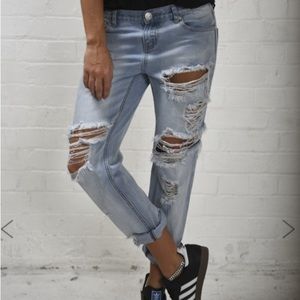 Ripped One Teaspoon Boyfriend Jeans!
