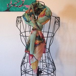 beautiful butterfly scarf