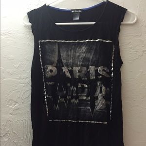 Paris tank top