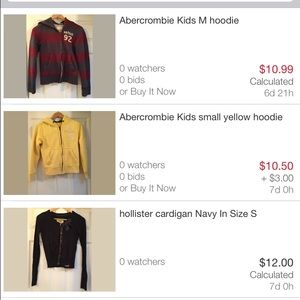 Free or low cost shipping on my eBay