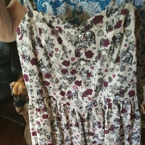 NWOT Hot topic poison love dress never worn