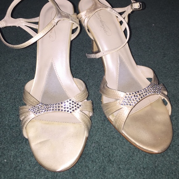 Mini heels from David's bridal