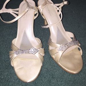 Mini heels from David's bridal