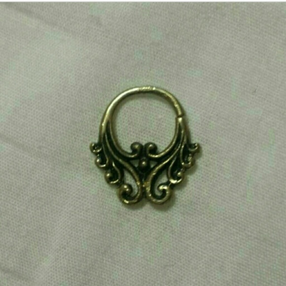 Tribal septum ring