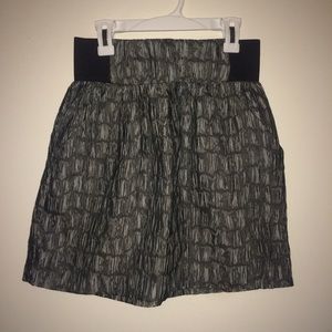 Animal patterned skirt