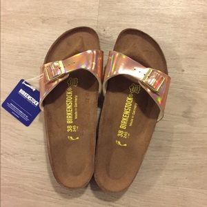 🎈SOLD🎈 Birkenstock Birko-Flor Mirror Rose Gold