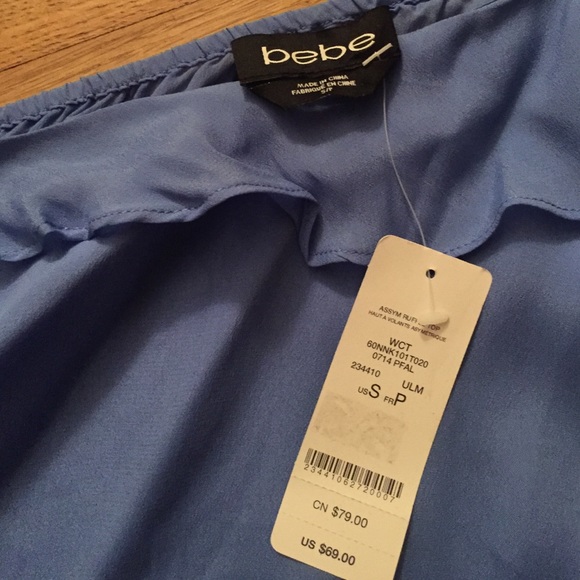 Bebe ruffle top - Picture 2 of 3