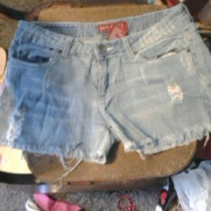 *REDUCED* Light Wash Cutoffs