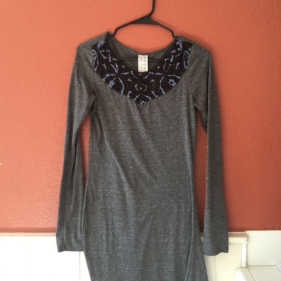 ⛔️bundled⛔️Free People Virendra Dress in Grey - Picture 2 of 4