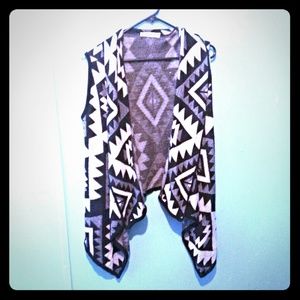 Amazingly cozy sleeveless cardigan