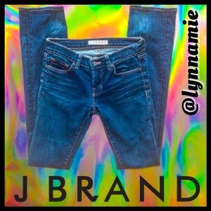 J Brand pencil medium wash jeans