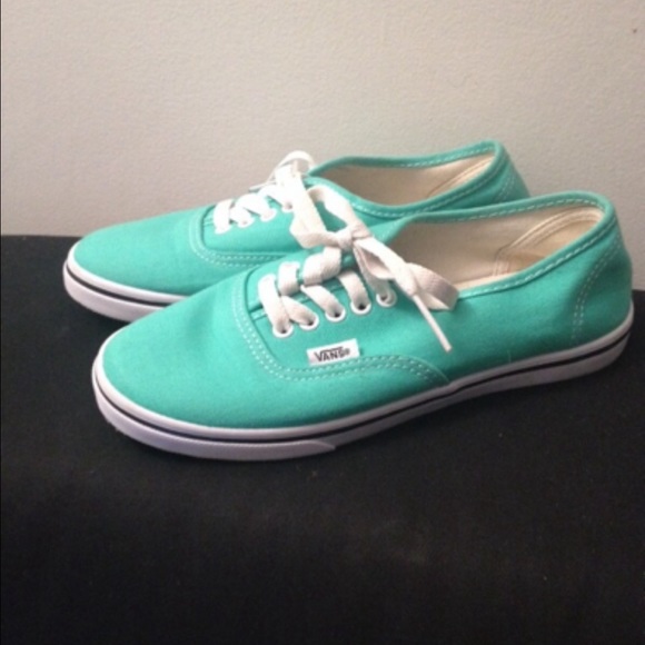 Turquoise vans