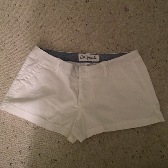 Aeropostale white shorts