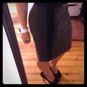 J. Crew wool pencil skirt sz 0