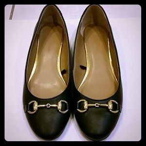 Banana Republic Black Flats