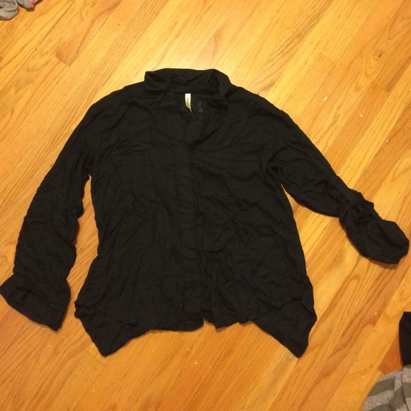 Black RVCA button up