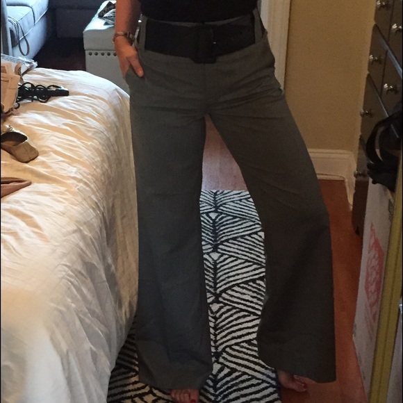 Express Pants - Express design studio highwaisted gray dress pants