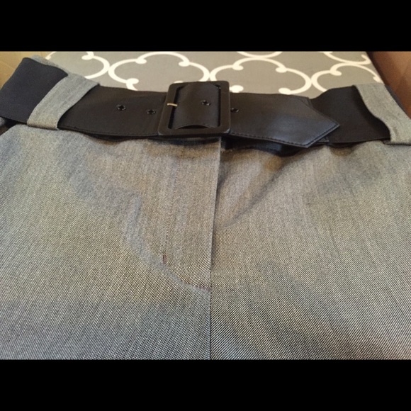 Express design studio highwaisted gray dress pants - Picture 4 of 5
