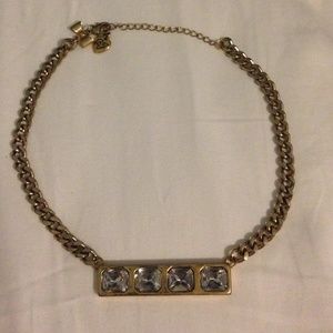 gold Betsy Johnson necklace