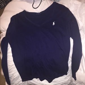 long sleeved POLO shirt