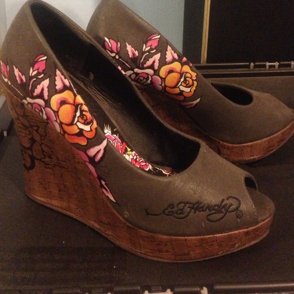Ed Hardy wedges