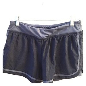 VSX Gray and Black Shorts - Size Medium