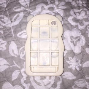 Blue Soft rubberized panda i pod touch 2 case