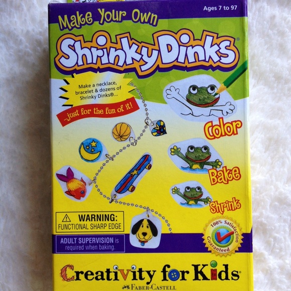 NWOT. Make-Your-Own Shrinky Dink Kit
