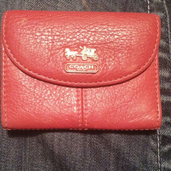 Coach credit card size wallet