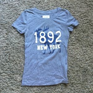 Abercrombie and Fitch grey tee