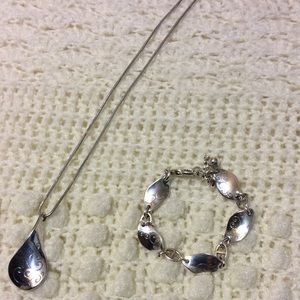Brighton Twirl necklace and bracelet