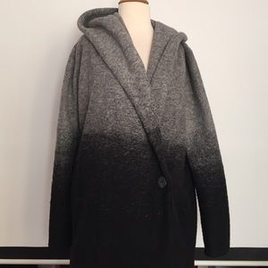 BB DAKOTA OMBRÉ WOOL COAT