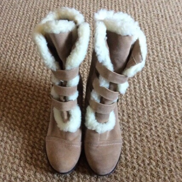 Taupe Boots