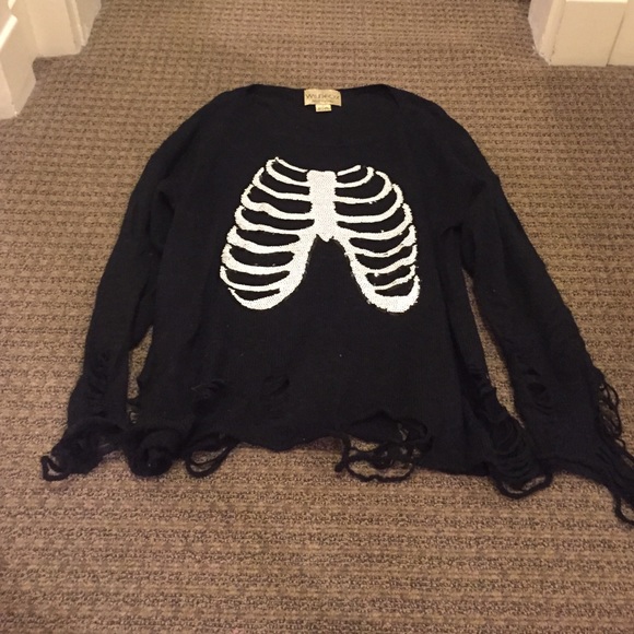 Wildfox Sweaters - Wildfox rib cage sweater