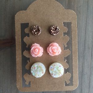 Set of 3 Earrings