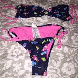 Gilly hicks two piece bathing suit