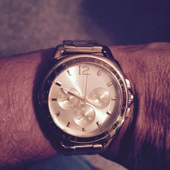 Gold coach watch