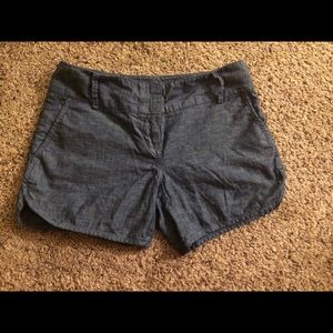 The Limited denim chambray shorts