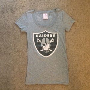 VS NFL Pink Raiders Sequin T-Shirt