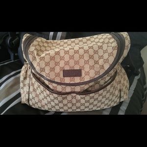 Gucci diaper bag
