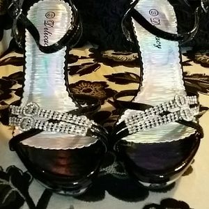 Brand new rinstone enbellished shoes
