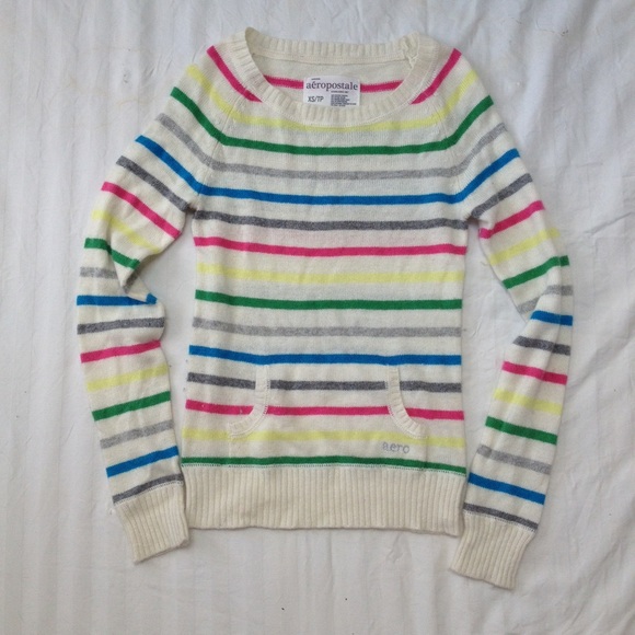Aeropostale Striped Sweater