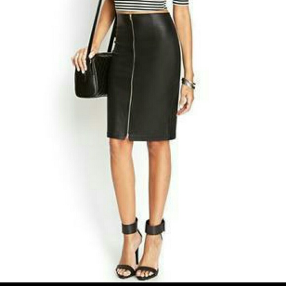 Forever21 Leather skirt