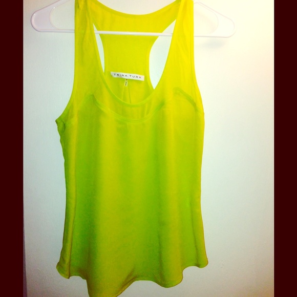 Trina Turk %100 silk top